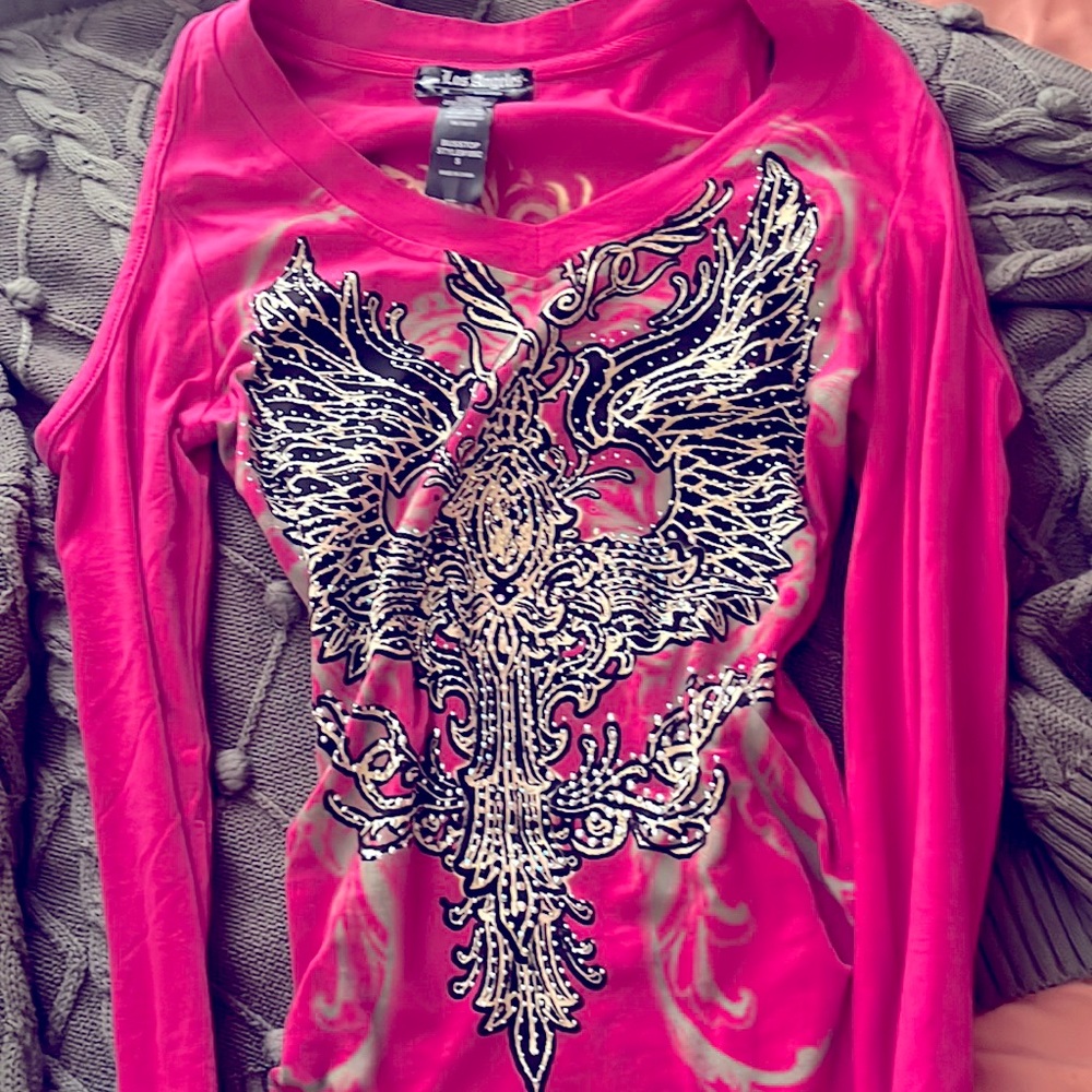 2000s y2k hot pink gem